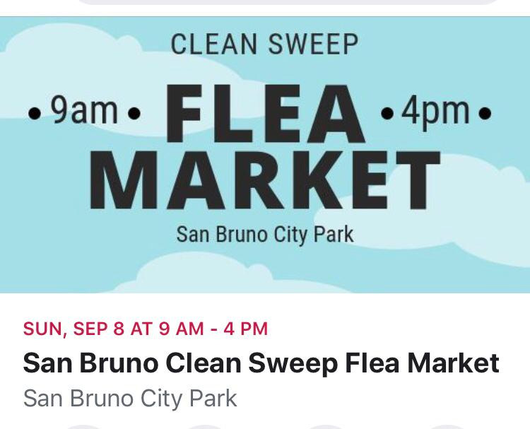 Flea Market at San Bruno City Park